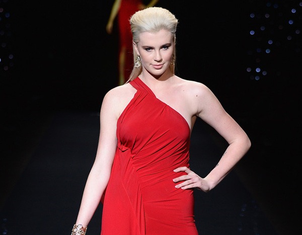 Ireland Baldwin from Celebs Walk the Heart Truth Red Dress Show | E! News